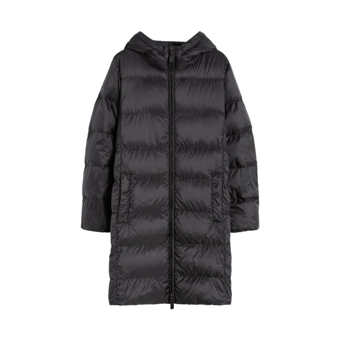 SEIPAR-009 (W) Max Mara The Cube Seipar Midi Down Jacket Black