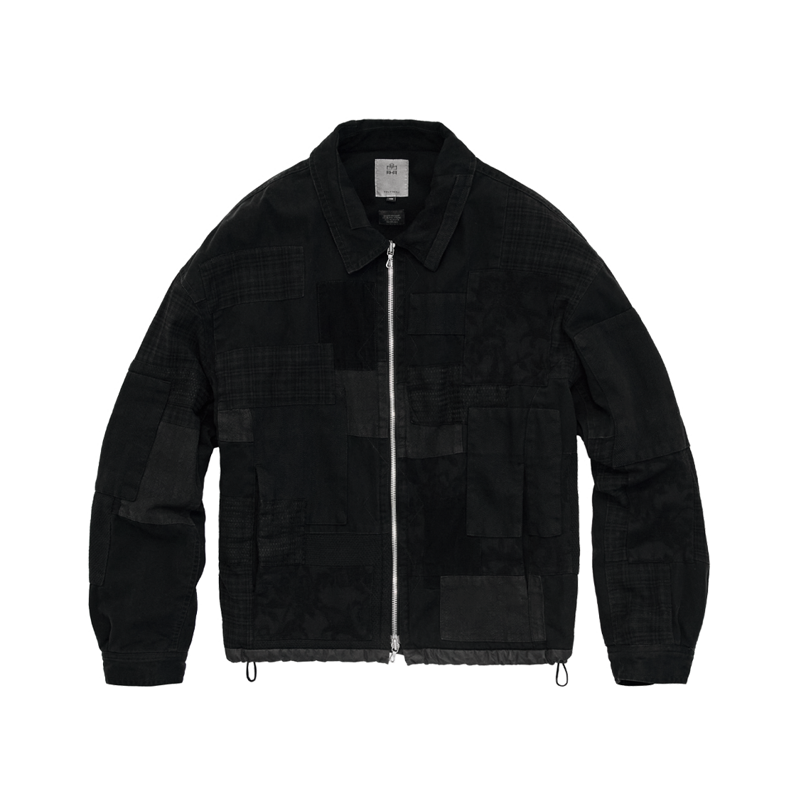 폴리테루 패치워크 스윙 탑 블랙(Polyteru Patchwork Swing Top Black)