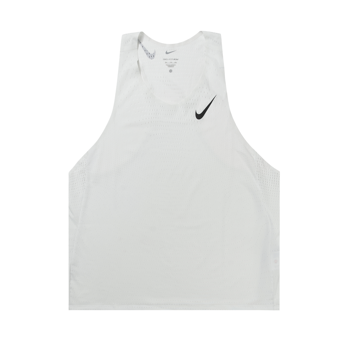 나이키 드라이핏 ADV 에어로스위프트 러닝 베스트 서밋 화이트 - 아시아(Nike Dri-Fit ADV Aeroswift Running Vest Summit White - Asia)