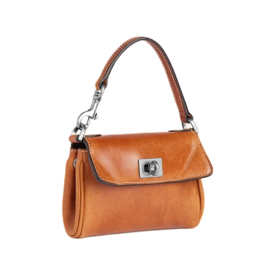 (W) 발렌시아가 로데오 마이크로 백 참 탄 카우보이((W) Balenciaga Rodeo Micro Bag Charm Tan Cowboy) - 2