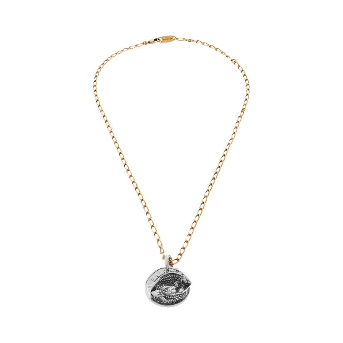 발렌시아가 호로스코프 파이시즈 네클리스 골드 실버(Balenciaga Horoscope Pisces Necklace Gold Silver) - 1