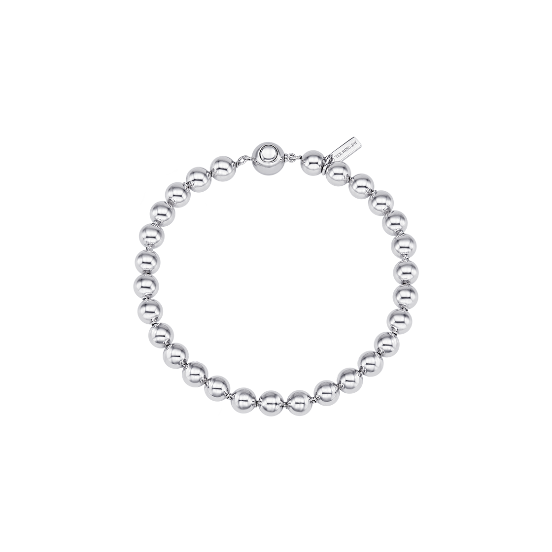 25B10B016 TEE RING JAY Ivy League Ball Chain Bracelet 6mm