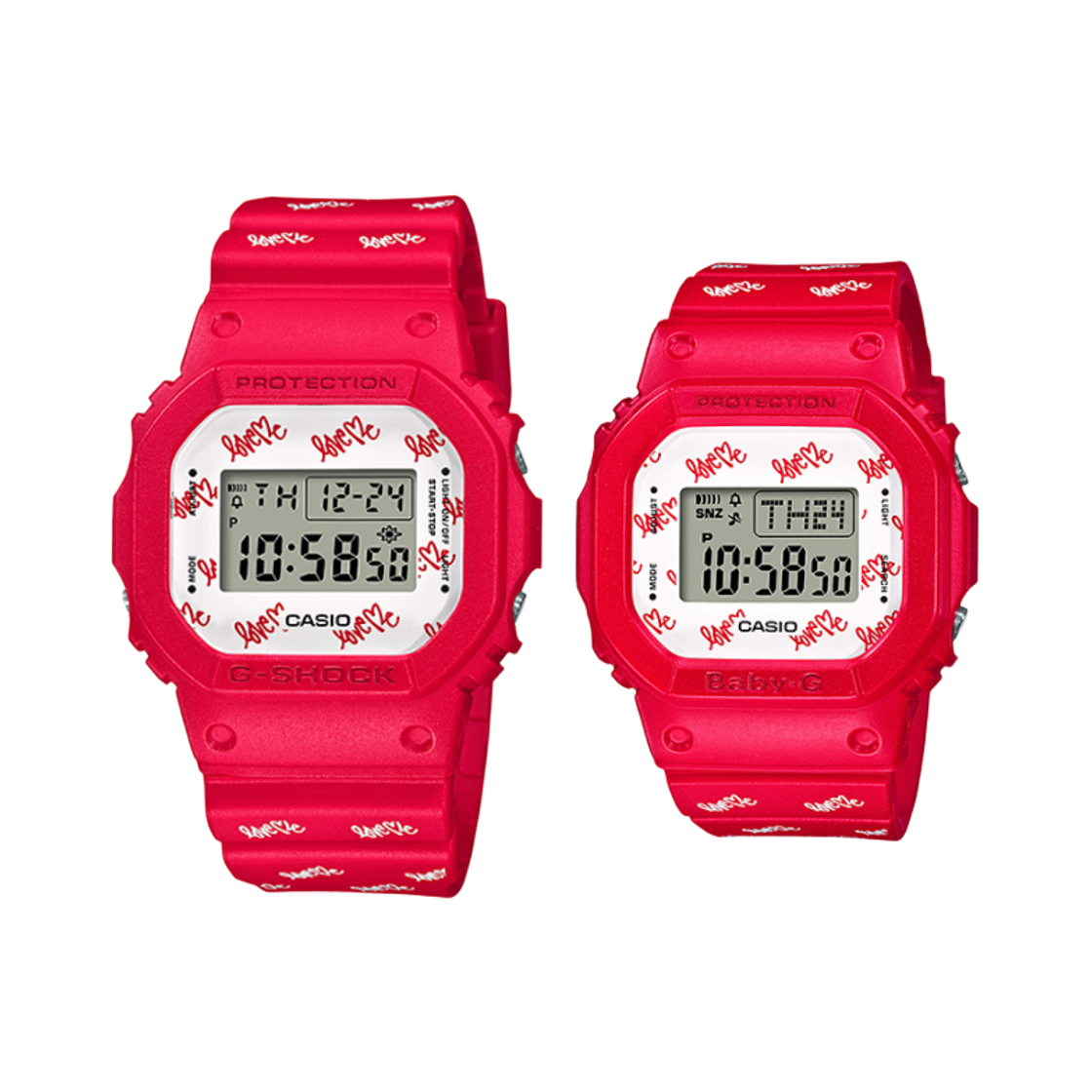 카시오 LOV-20B-4 (지샥 & 베이비지 세트)(Casio LOV-20B-4 (Set of G-Shock & Baby-G)) - 1