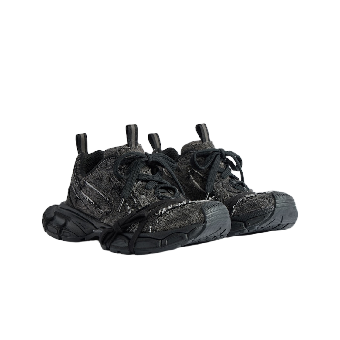 (W) 발렌시아가 3XL 스니커즈 블랙((W) Balenciaga 3XL Sneaker Black) - 2