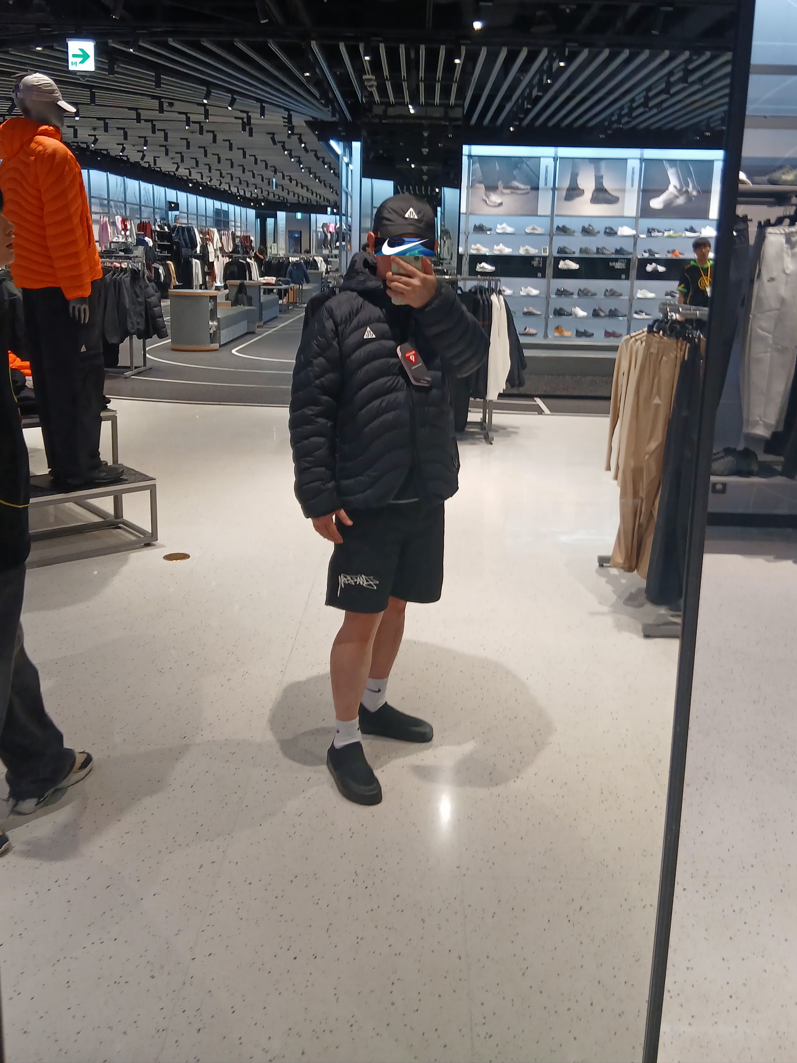 Nike ACG Trail Cap Black, Nike ACG Lava Flow Therma-Fit ADV Jacket Black Summit White - Asia 착용 스타일 - 2