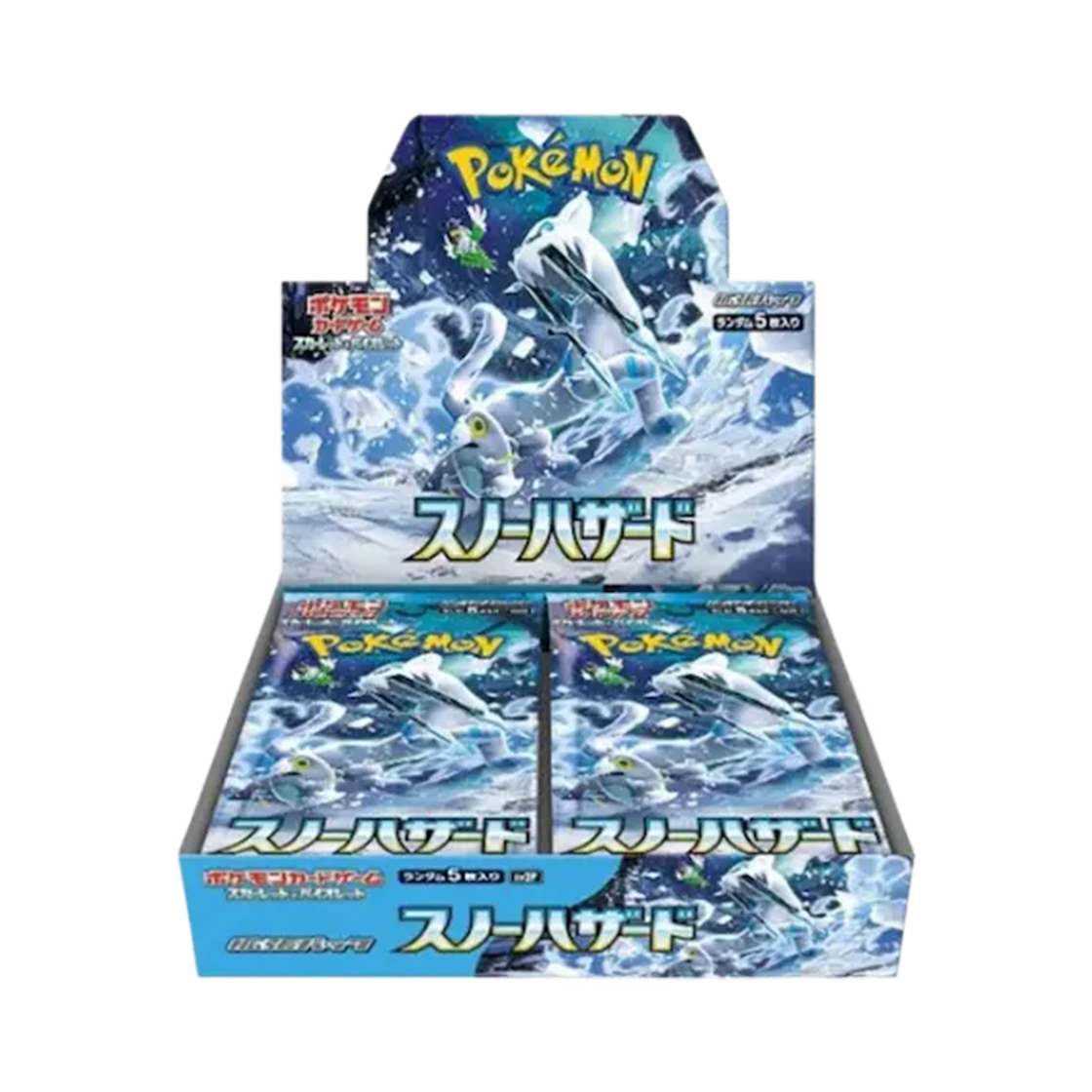 포켓몬 TCG 스칼렛 & 바이올렛 확장팩 스노해저드 박스 (일어판)(Pokemon TCG Scarlet & Violet Expansion Pack Snow Hazard Box (Japanese Ver.))