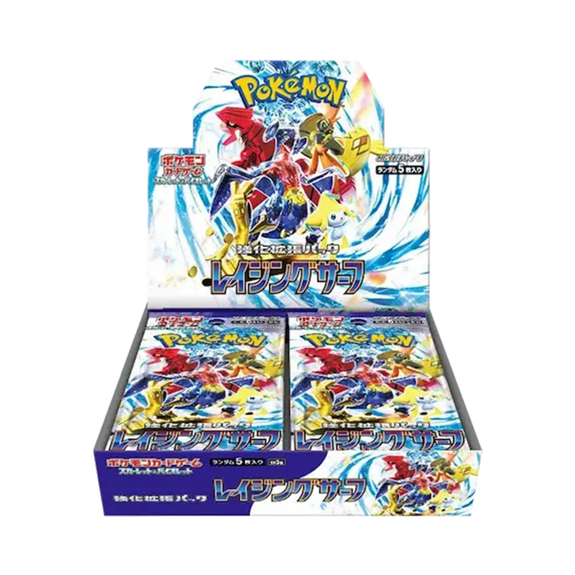 SV3ABOX Pokemon TCG Scarlet & Violet Enhanced Expansion Pack Raging Surf Box (Japanese Ver.)