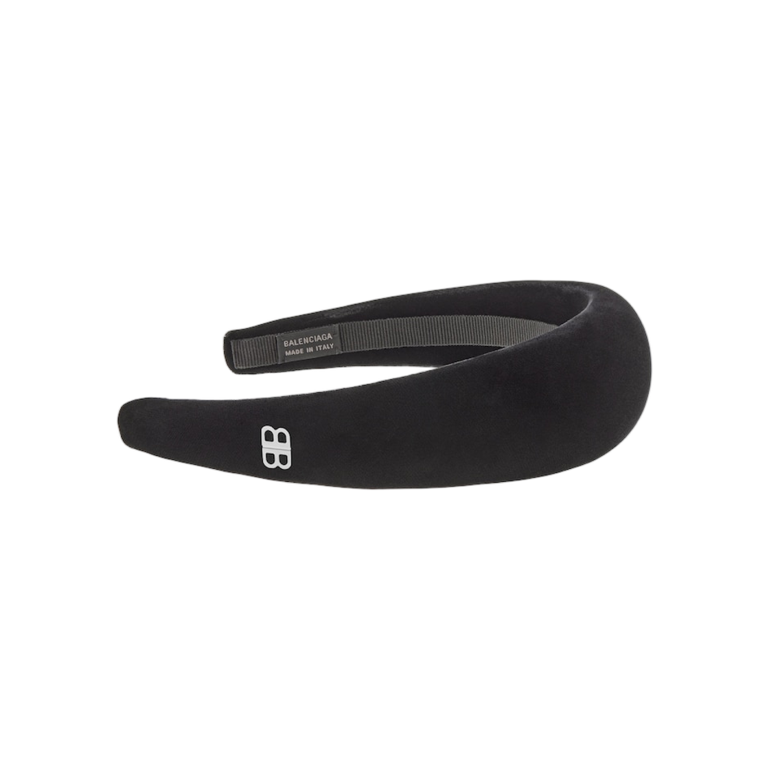 (W) 발렌시아가 홀리 헤드밴드 블랙 샤이니 실버((W) Balenciaga Holli Headband Black Shiny Silver) - 2