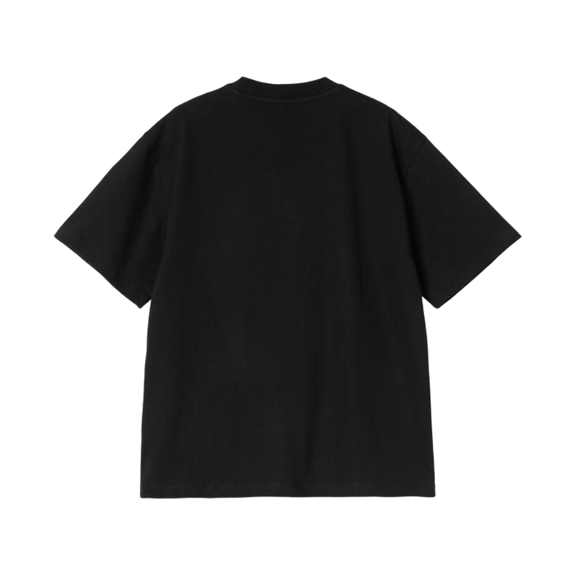 (W) 칼하트 WIP 하트 패치 티셔츠 블랙((W) Carhartt WIP Heart Patch T-Shirt Black) - 2