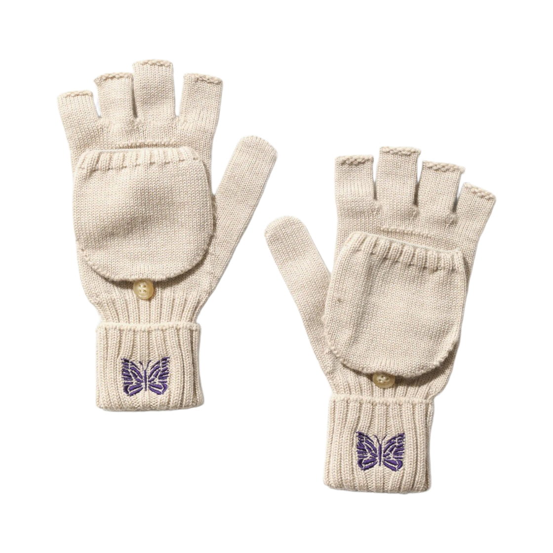 니들스 메리노 울 컨버터블 글러브 베이지(Needles Merino Wool Convertible Glove Beige)