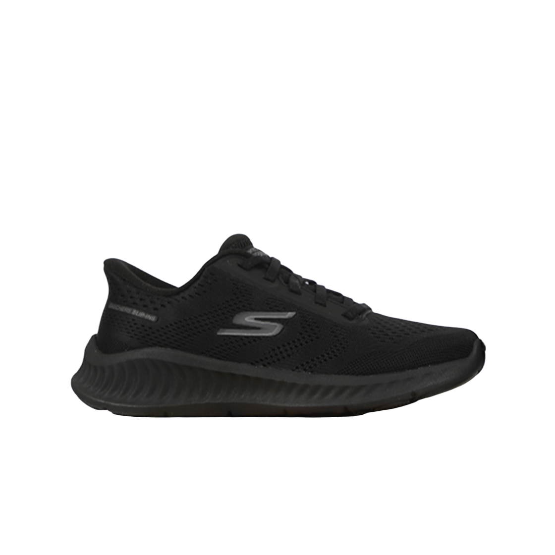 (W) 스케쳐스 고 워크 나우 클로에 슬립 인스 블랙((W) Skechers Go Walk Now-Khloe Slip Ins Black)