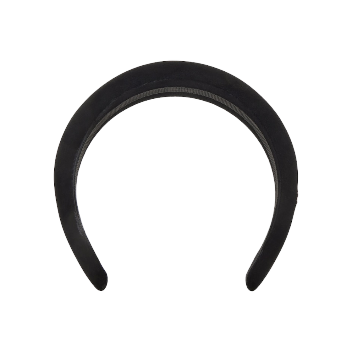 847568TZFFS5234 (W) Balenciaga Holli Headband Black Shiny Silver