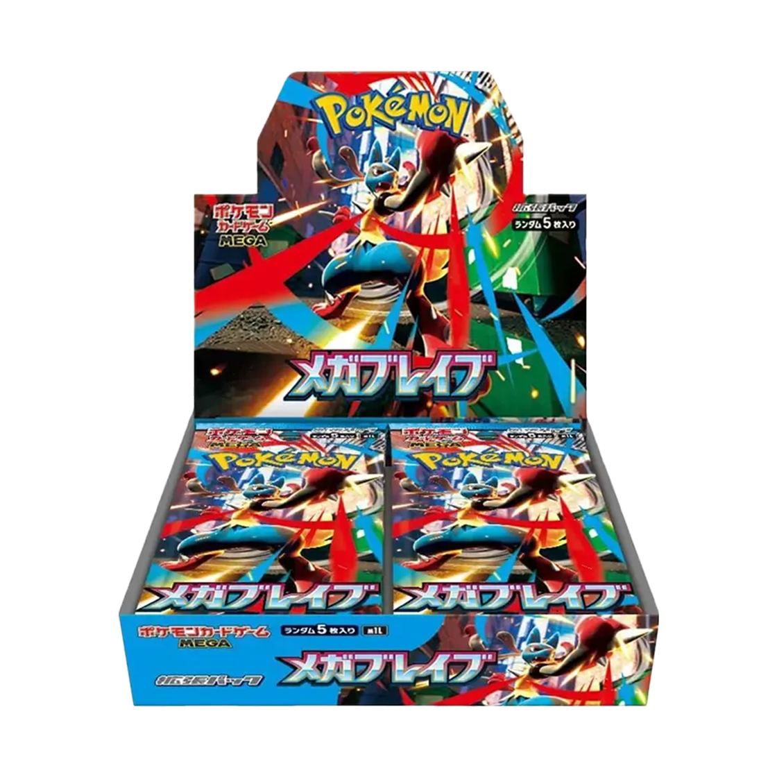 포켓몬 TCG 메가 확장팩 메가브레이브 박스 (일어판)(Pokemon TCG Mega Expansion Pack Mega Brave Box (Japanese Ver.))