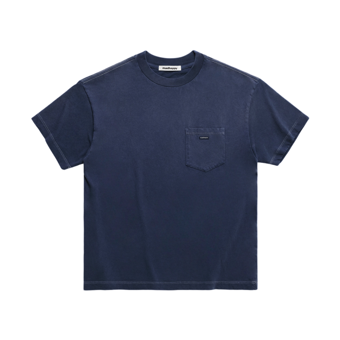 UK46052403 Madhappy Classics Lightweight Boxy T-Shirt Navy