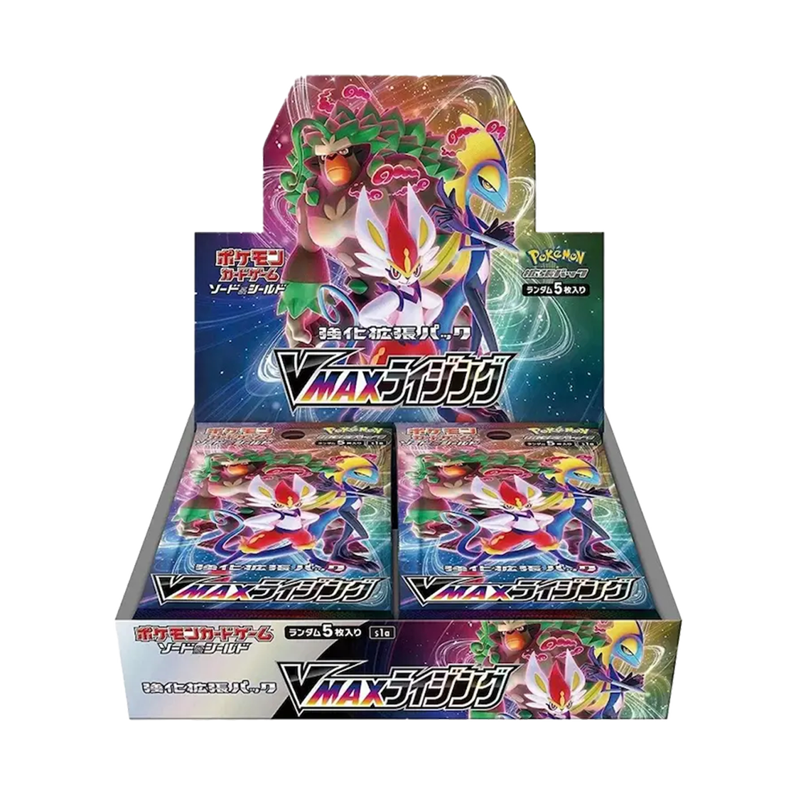 S1ABOX Pokemon TCG Sword & Shield Enhanced Expansion Pack VMAX Rising Box (Japanese Ver.)