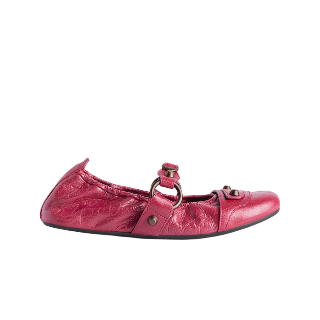 828095WAD4Y6618 (W) Balenciaga City Ballerina Framboise
