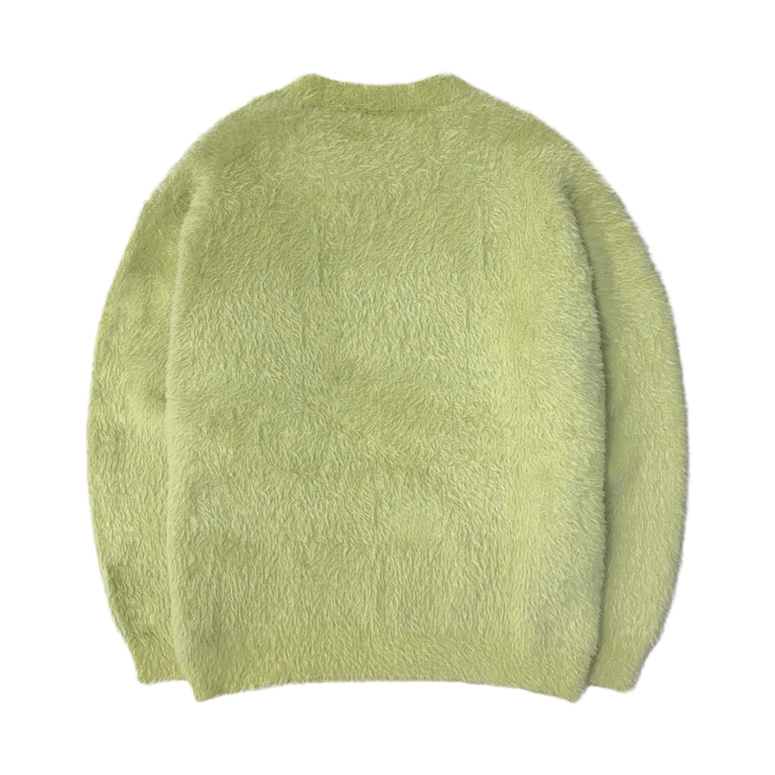 쎄르페 SO WHAT 헤어리 니트 스웨터 라이트 그린(SSERPE So What Hairy Knit Sweater Light Green) - 4