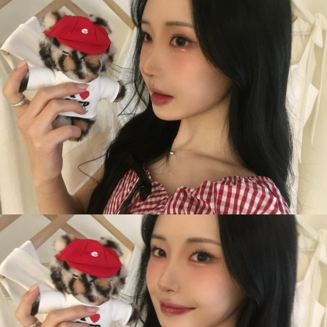 earpearp Hip Cat Chichi Doll Keychain Leopard 착용 스타일 - 1