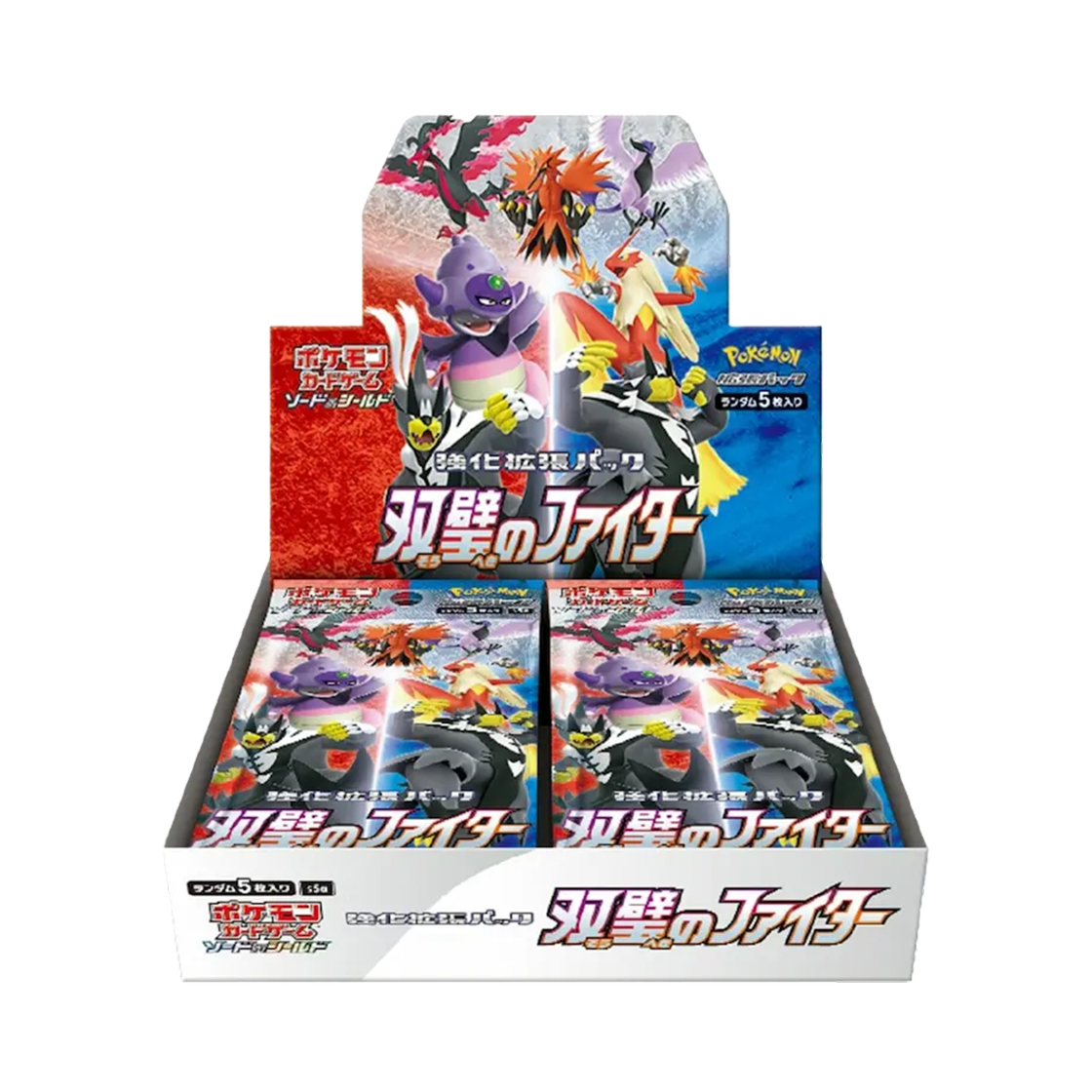 S5ABOX Pokemon TCG Sword & Shield Enhanced Expansion Pack Matchless Fighter Box (Japanese Ver.)