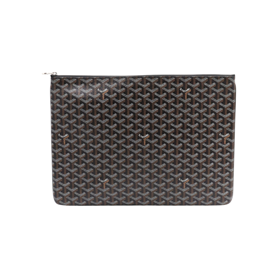 IT8TNOK24GSQ Goyard Senat GM Black Clutch Bag