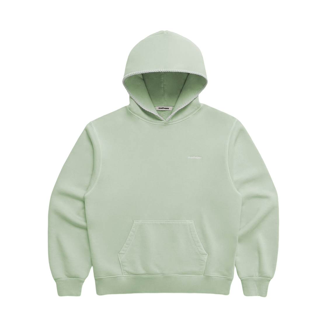 UK0100123 Madhappy Classics Midweight Hoodie Soft Jade