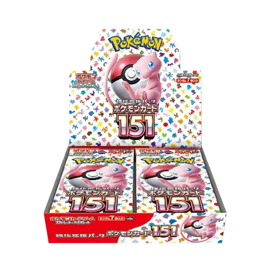 포켓몬 TCG 스칼렛 & 바이올렛 강화 확장팩 포켓몬카드 151 박스 (일어판)(Pokemon TCG Scarlet & Violet Enhanced Expansion Pack Pokemon Card 151 Box (Japanese Ver.))