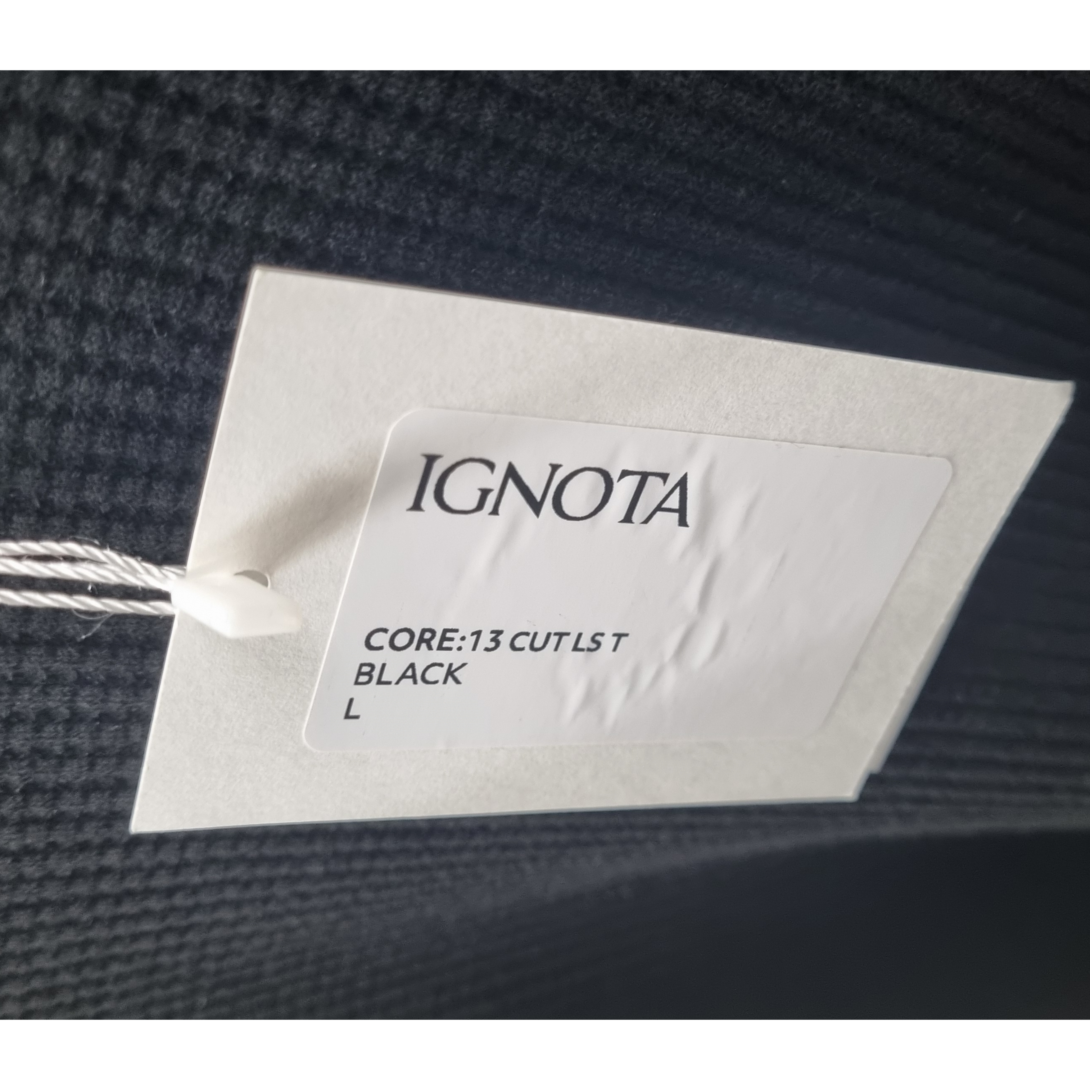 Ignota Core:13 Cut LS T Black, Asics Gel-Sonoma 15-50 Black 착용 스타일 - 2