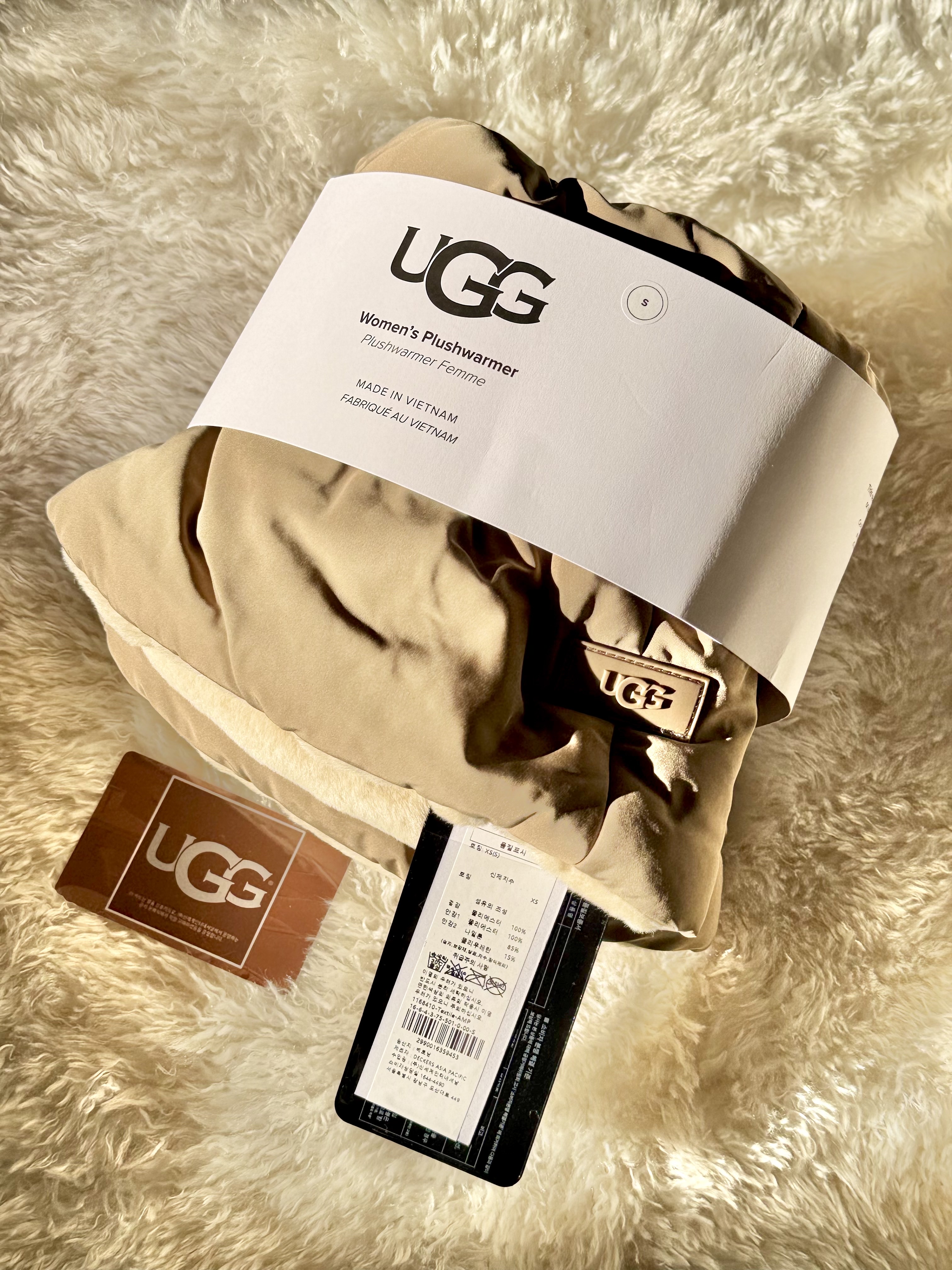 (W) UGG Embroidered Logo Earmuff Chestnut, (W) UGG Plushwarmer Amphora 착용 스타일 - 7