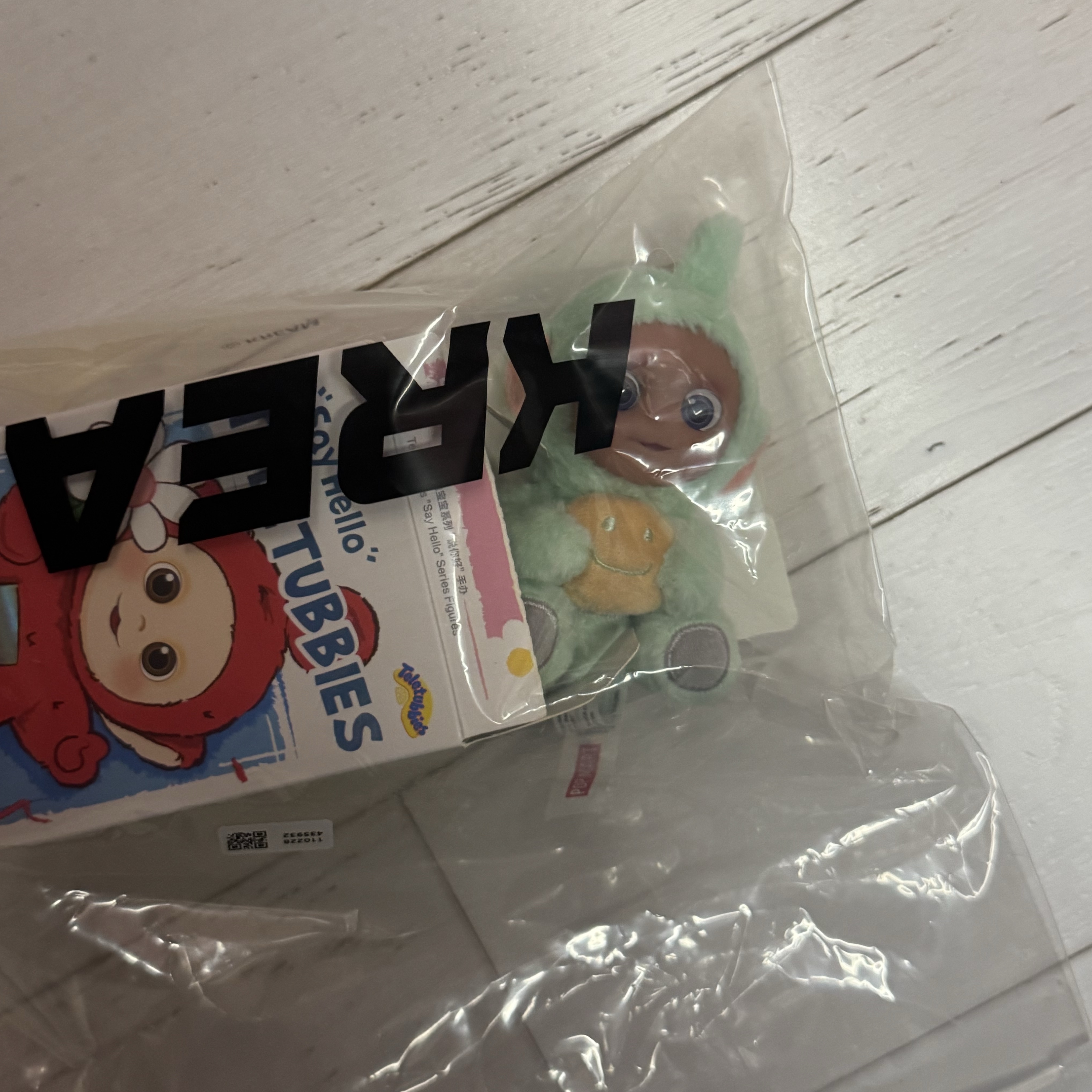 Pop Mart Teletubbies Say Hello Series Figures Sealed Case Dipsy's Coconut Toast (Opened Case) 착용 스타일 - 2
