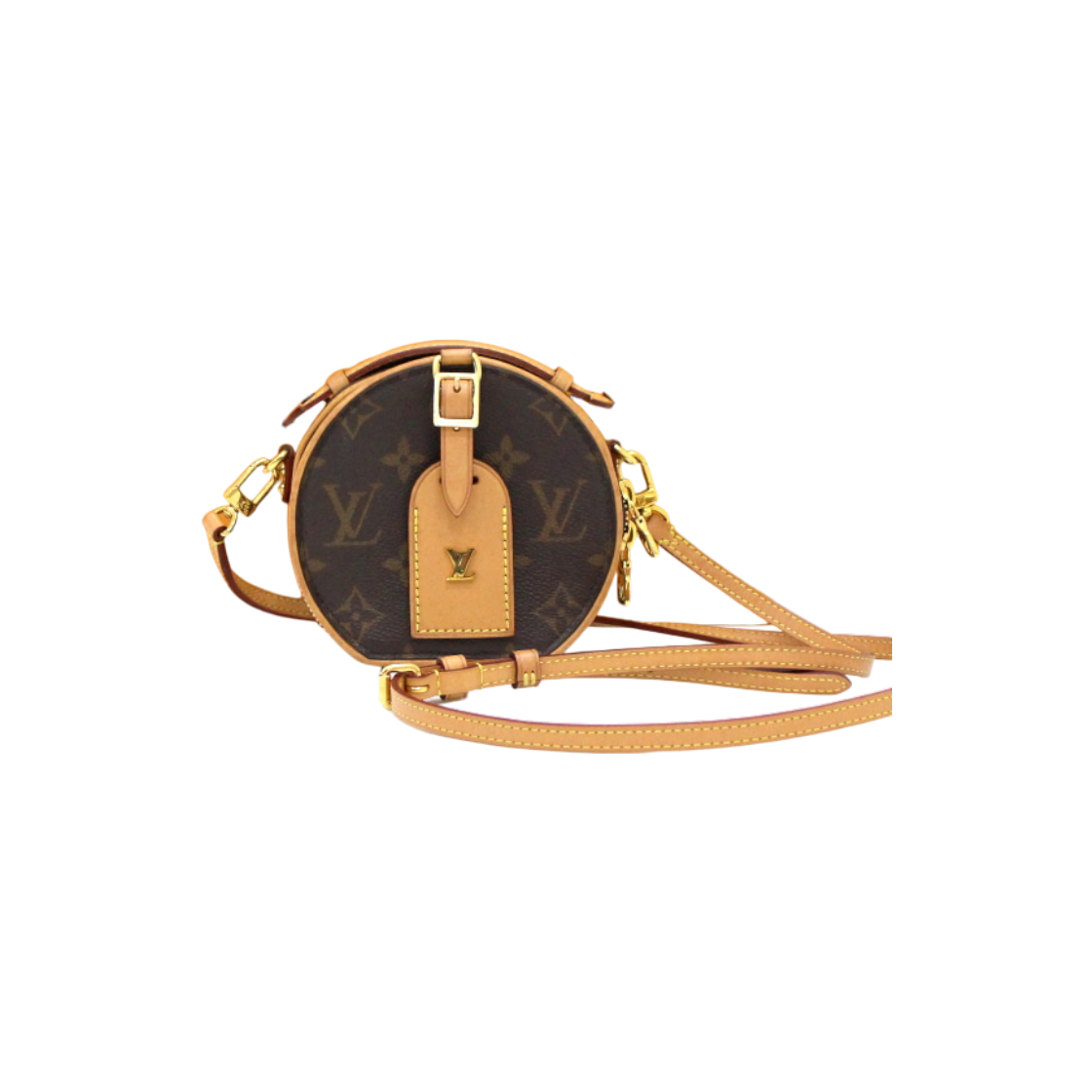 ITSDH7E26JN8 Louis Vuitton Monogram Canvas Mini Boite Chapeau Shoulder Bag & Crossbody Bag