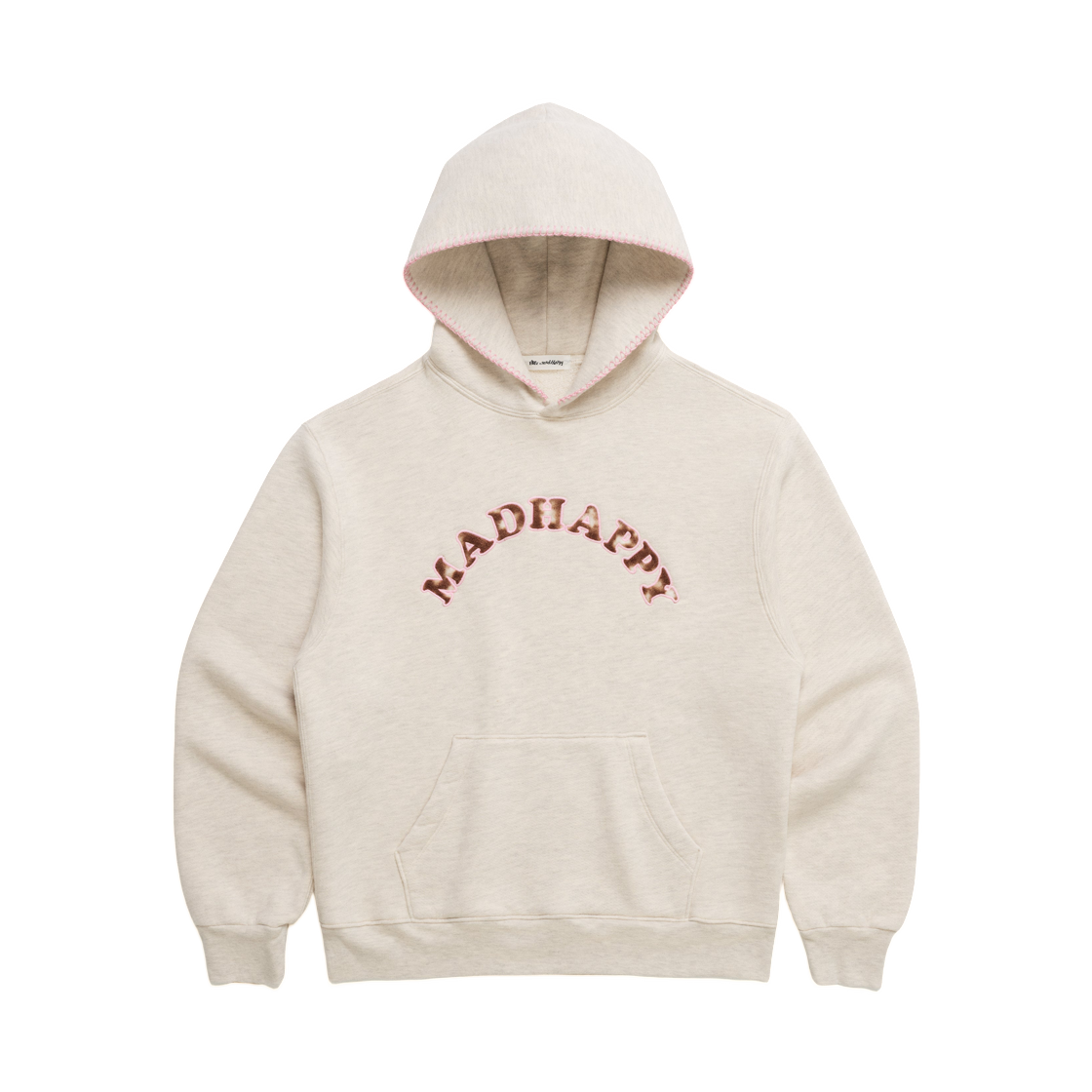 매드해피 프렌즈 위드 애니멀즈 디어 쿠퍼 후드 오트밀 헤더(Madhappy Friends With Animals Deer Cooper Hoodie Oatmeal Heather)