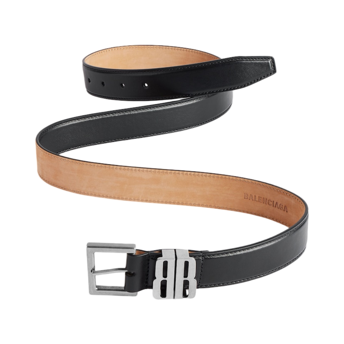 발렌시아가 BB 에디터 벨트 블랙(Balenciaga BB Editor Belt Black) - 2