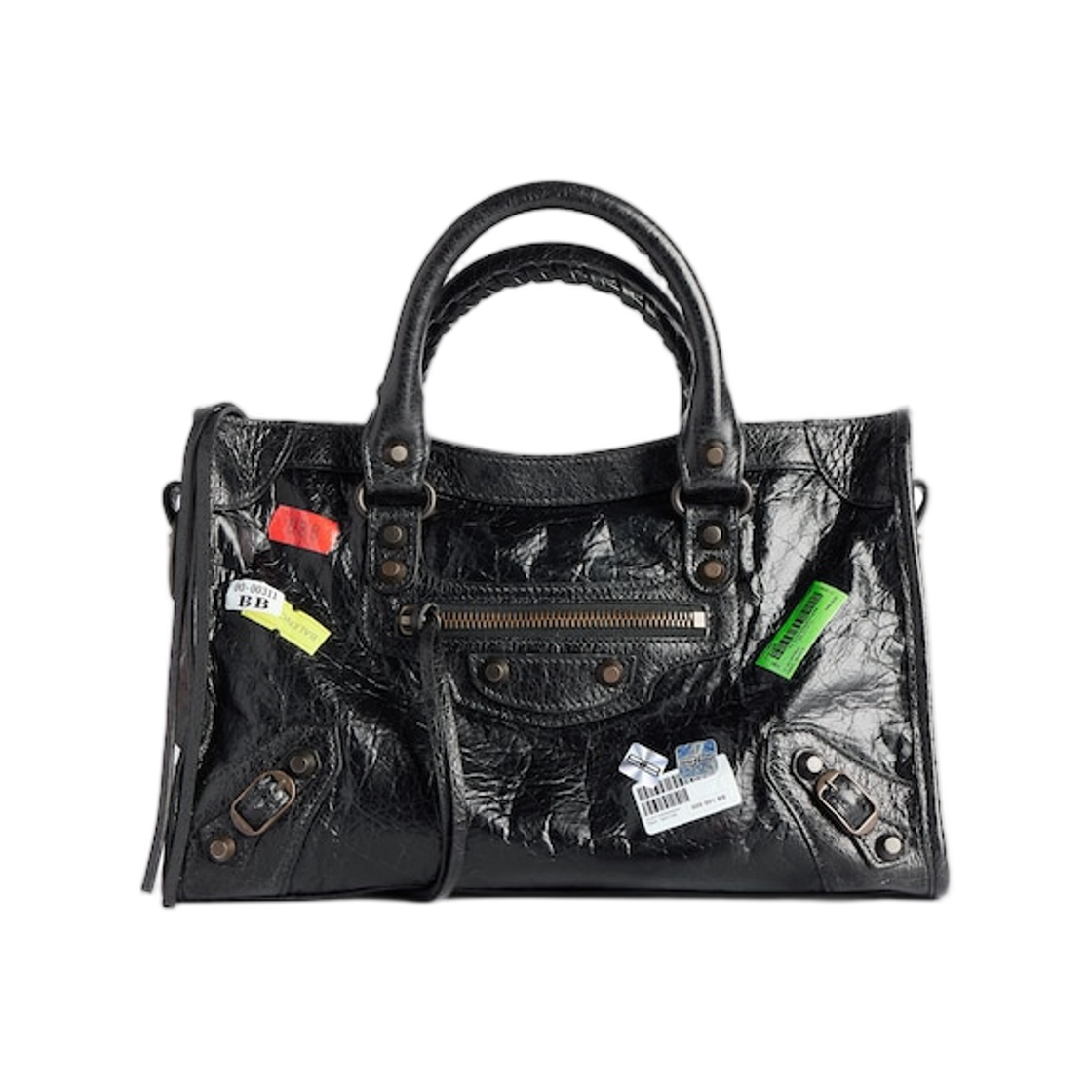 발렌시아가 르 시티 백 스몰 블랙