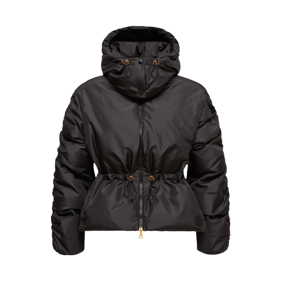 K2-093-1A00220-597VT-999 (W) Moncler Louviere Hooded Short Down Jacket Black - 25FW