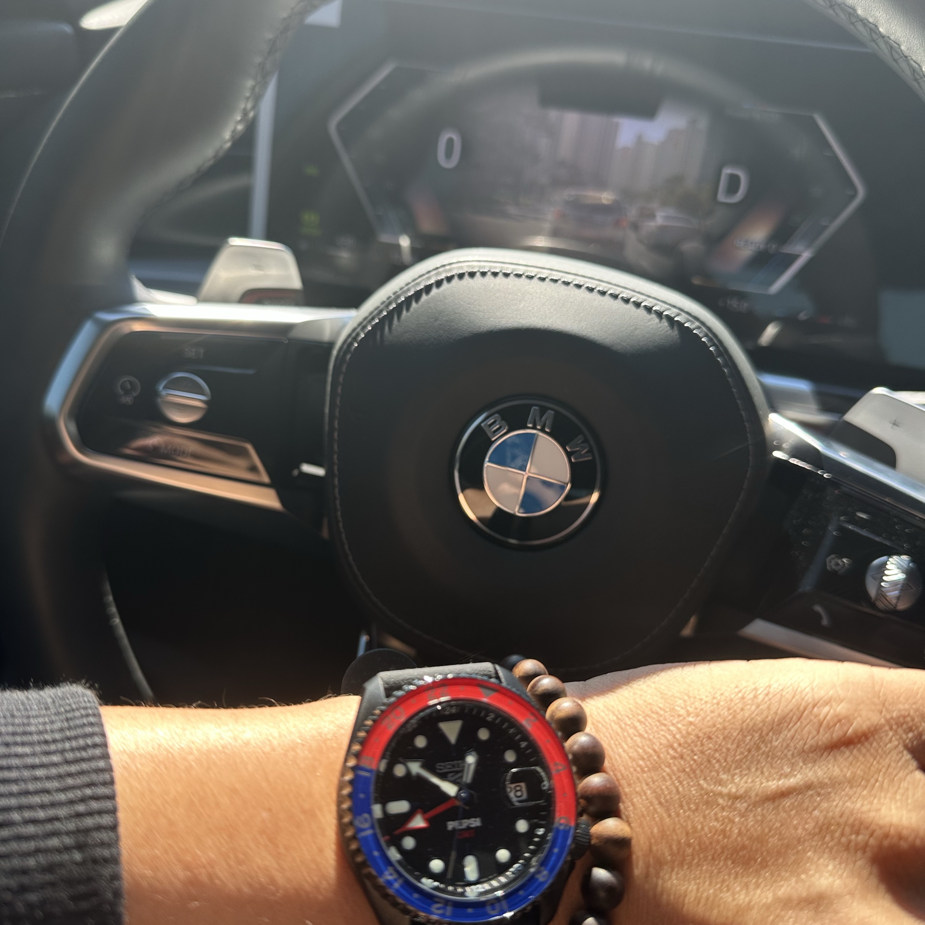 Seiko x Pepsi 5 Sports SSK047 Blue Red 착용 스타일