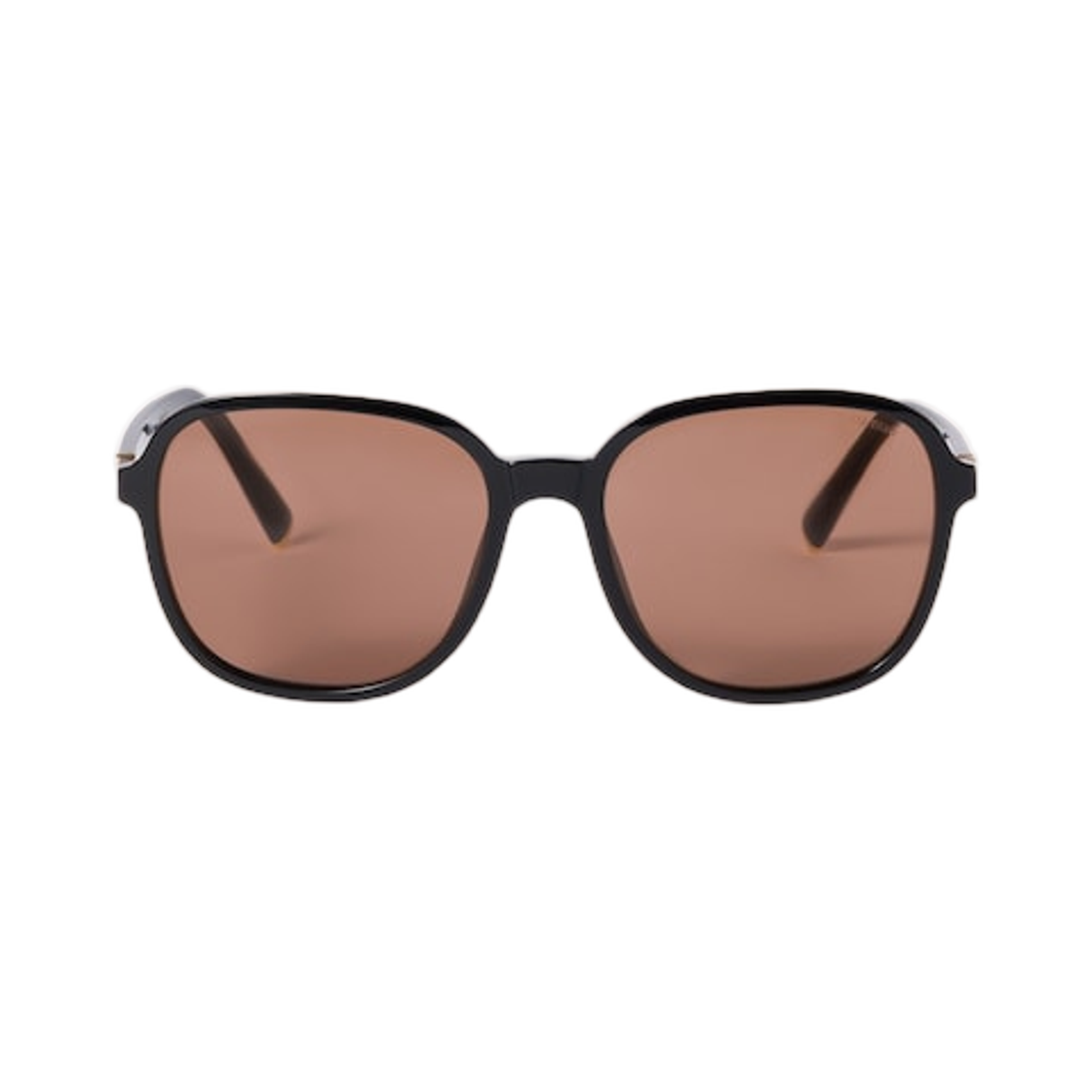 SMUB01-E16K-FE90Q (W) Miu Miu Regard Sunglasses Chocolate brown lenses