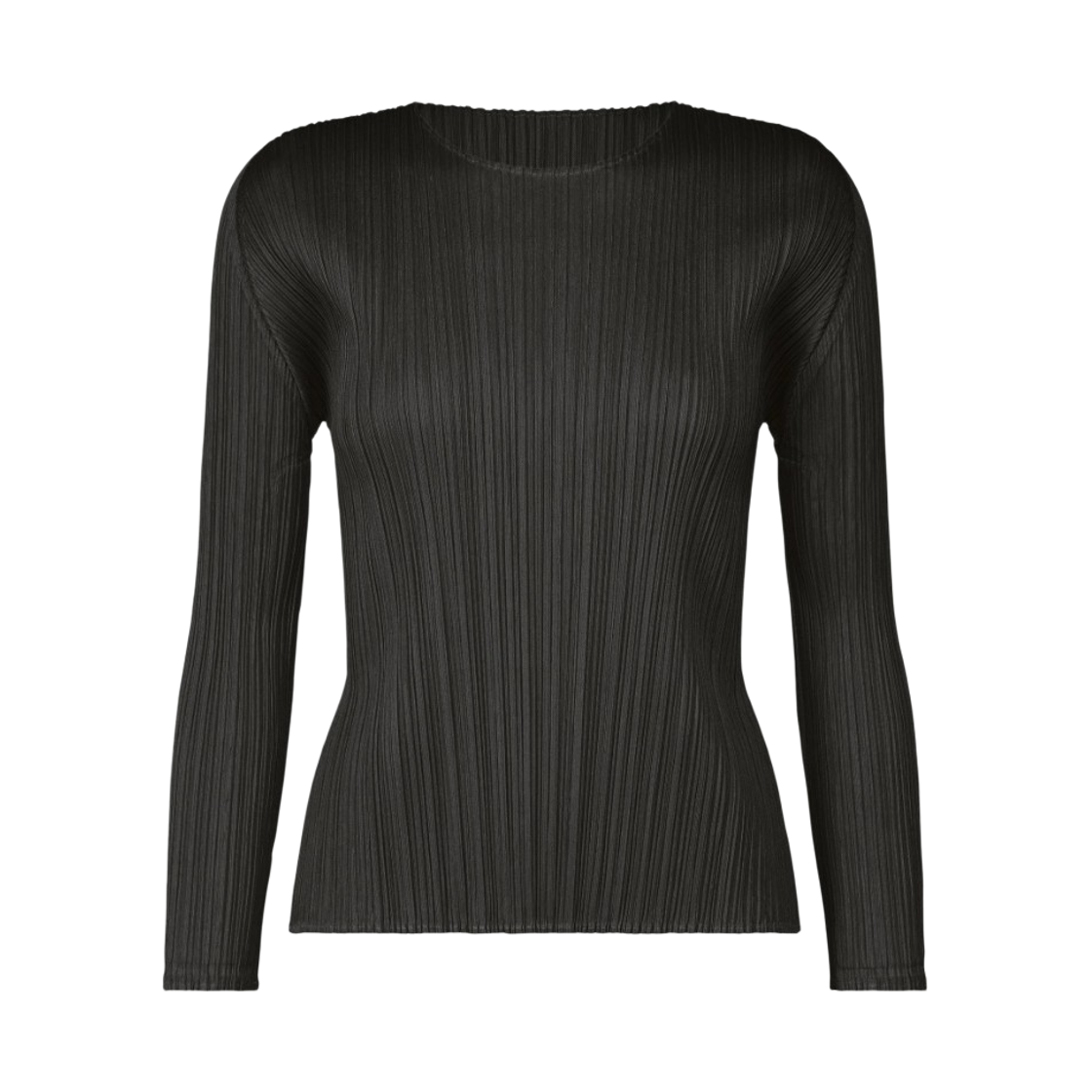 PP58-JK141-15 (W) Pleats Please Issey Miyake MC October Top Black