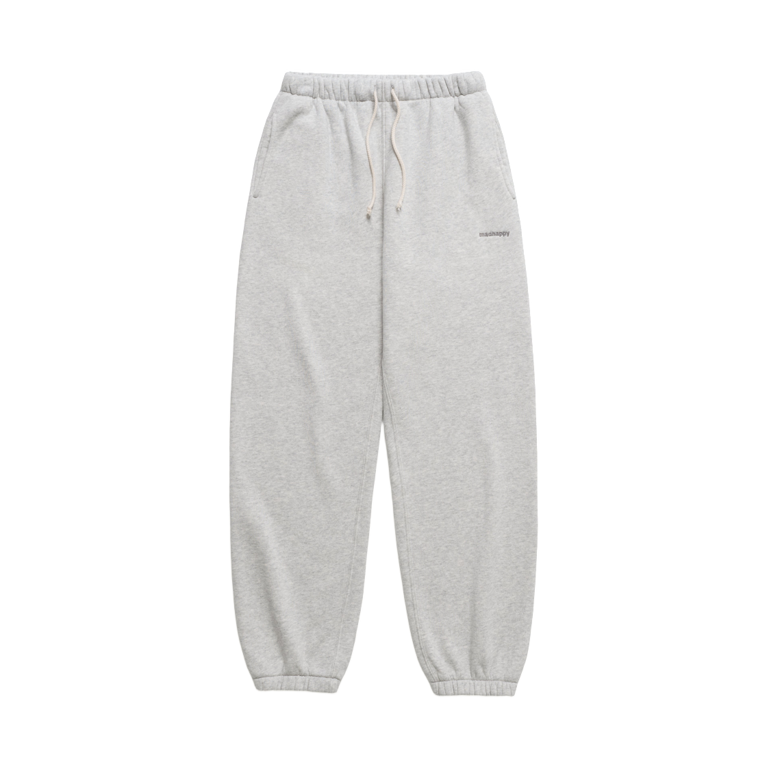 WK01003401 (W) Madhappy Classics Slim Sweatpant Light Grey Heather