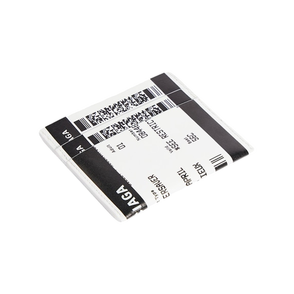 발렌시아가 패스포트 보딩 카드 홀더 블랙 화이트(Balenciaga Passport Boarding Card Holder Black White) - 2
