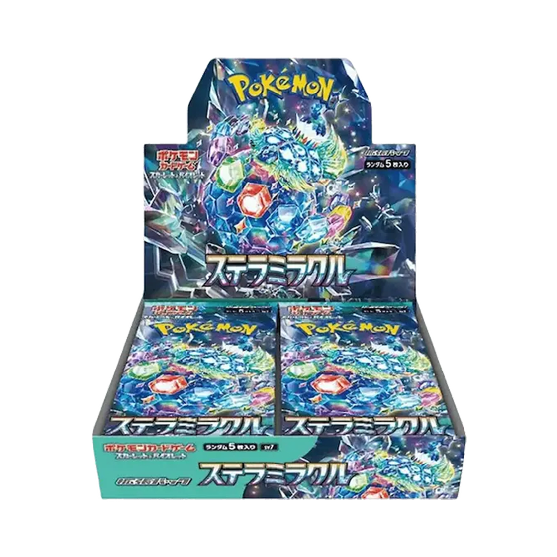 포켓몬 TCG 스칼렛 & 바이올렛 확장팩 스텔라미라클 박스 (일어판)(Pokemon TCG Scarlet & Violet Expansion Pack Stellar Miracle Box (Japanese Ver.)) - 1