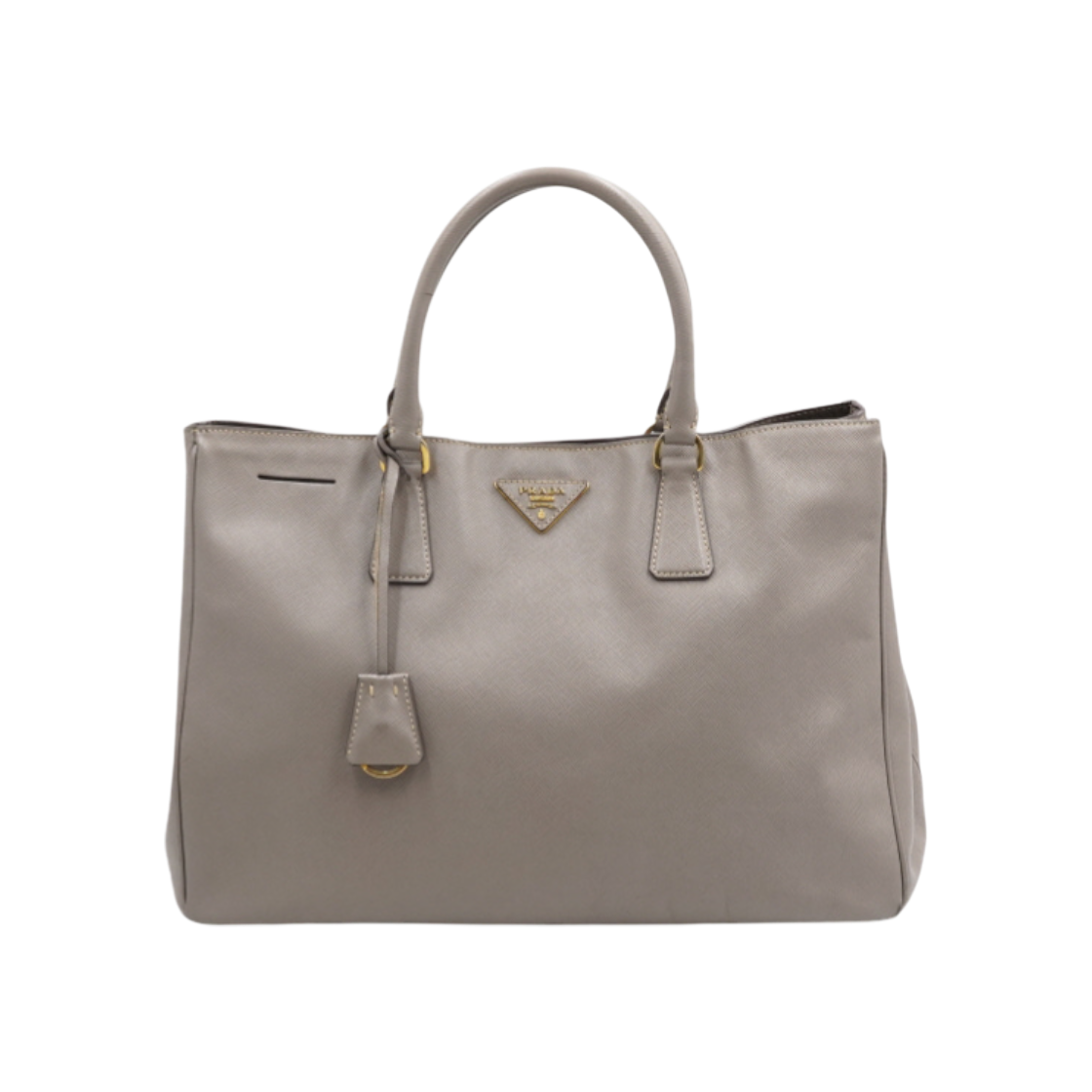 IT7WPOWWGF3P Prada BN1786 Saffiano Lux Gold Logo Tote Bag