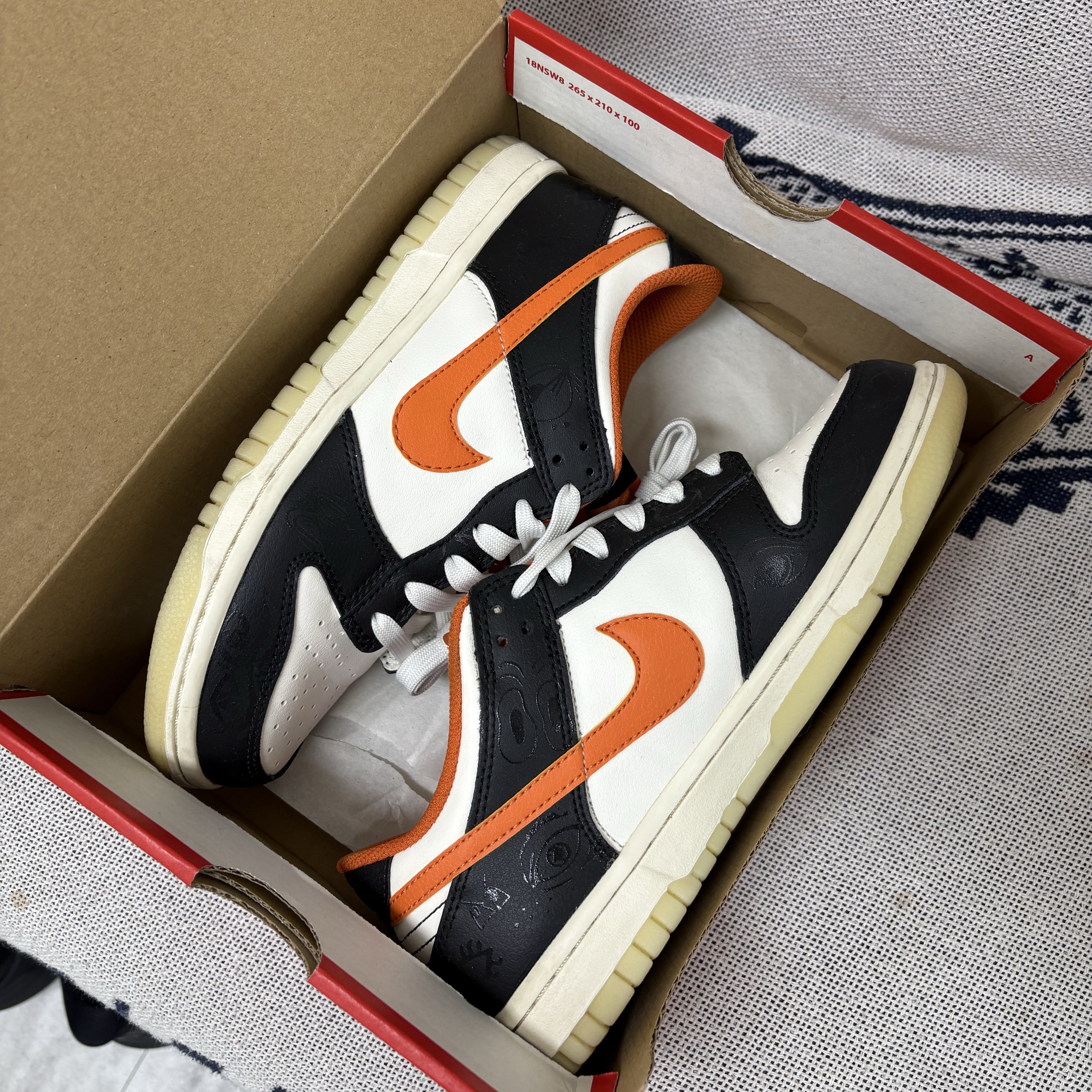 (GS) Nike Dunk Low PRM Halloween 착용 스타일