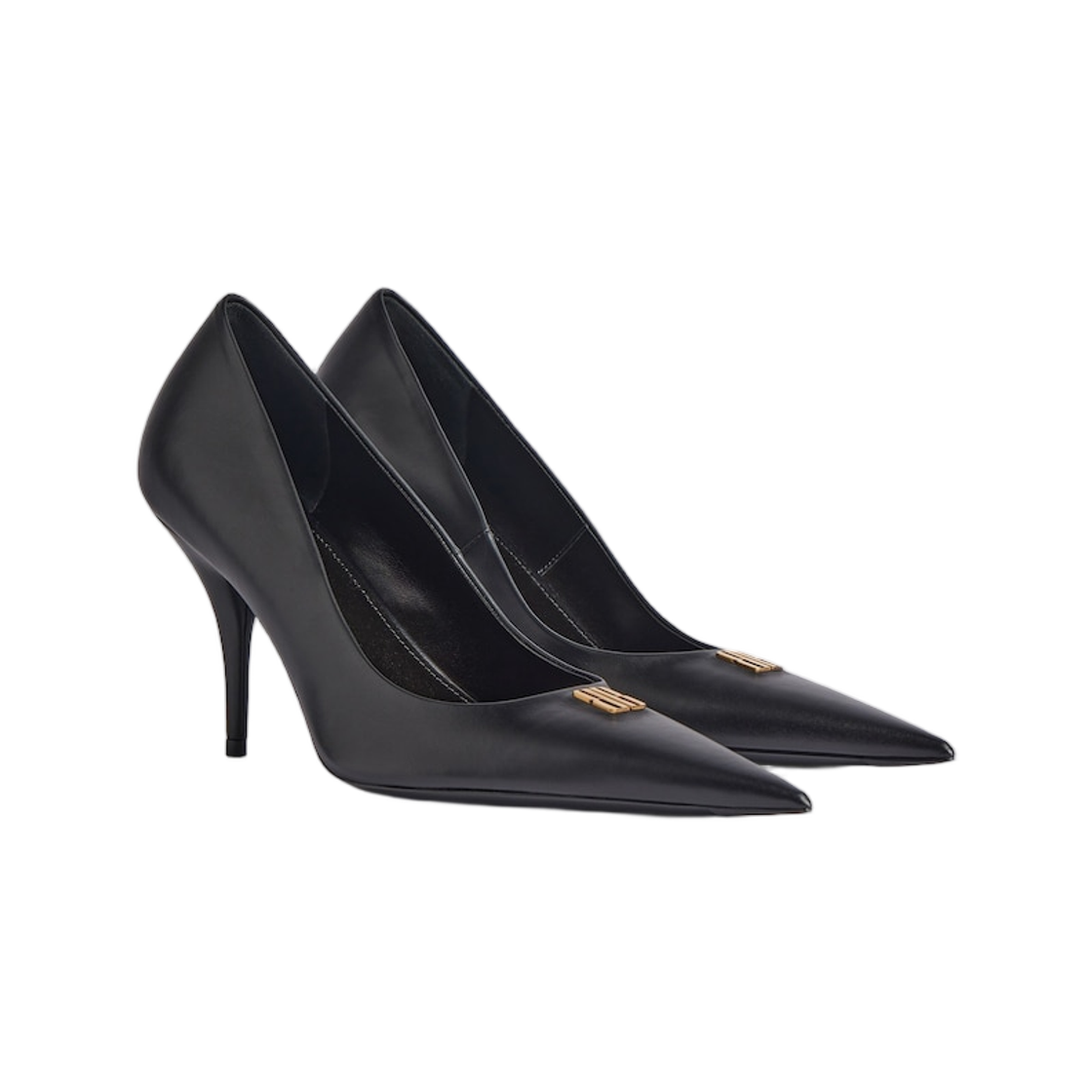 (W) 발렌시아가 에비뉴 BB 에디터 펌프 블랙((W) Balenciaga Avenue BB Editor Pump Black) - 2