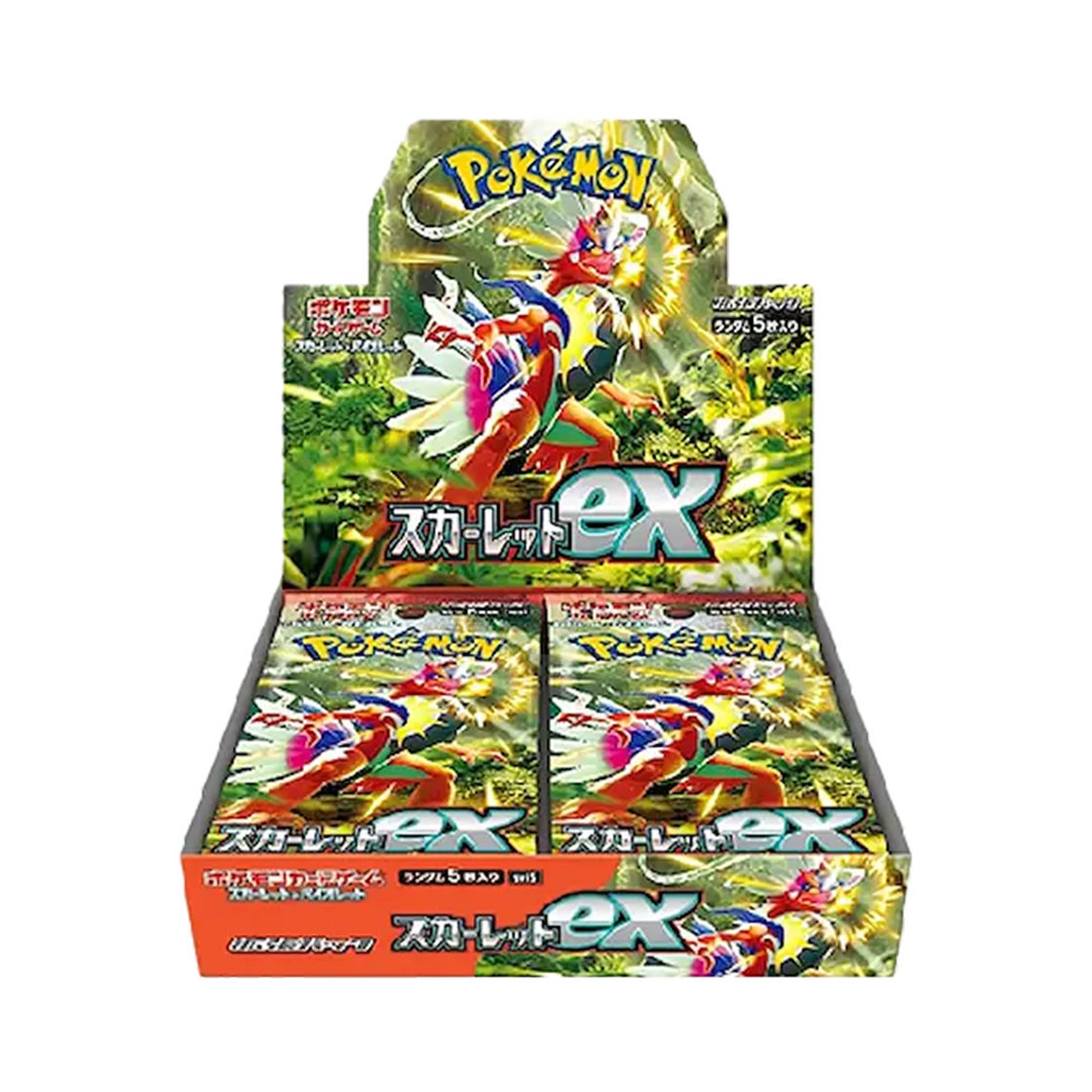 SV1SBOX Pokemon TCG Scarlet & Violet Expansion Pack Scarlet ex Box (Japanese Ver.)
