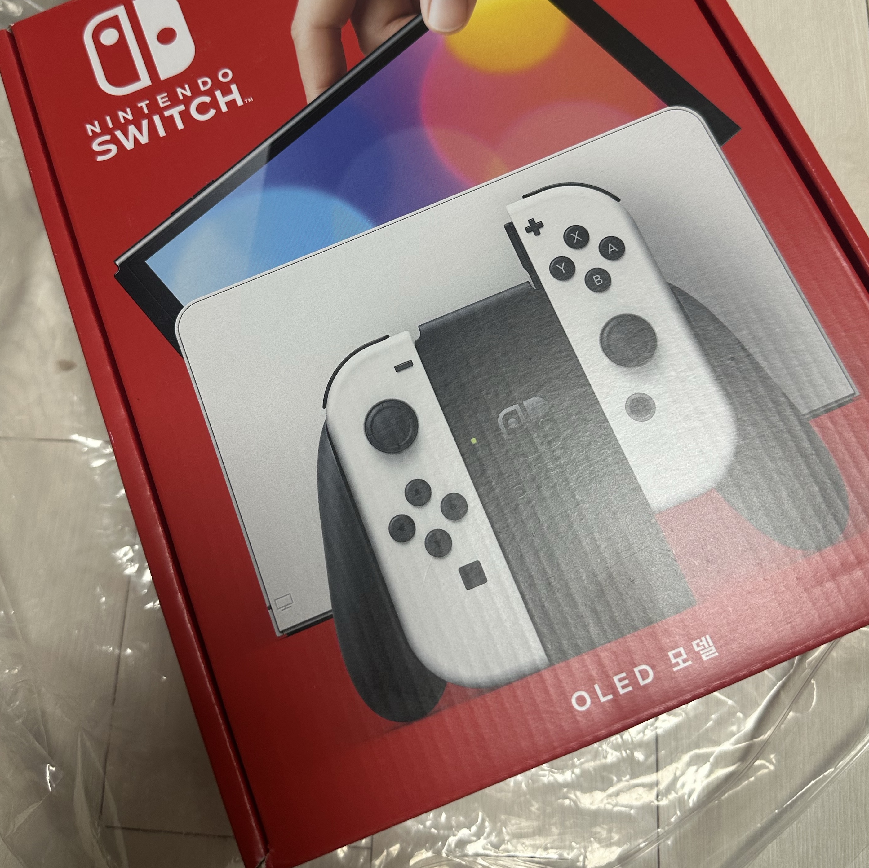 Nintendo Switch OLED White (Korean Ver.) 착용 스타일