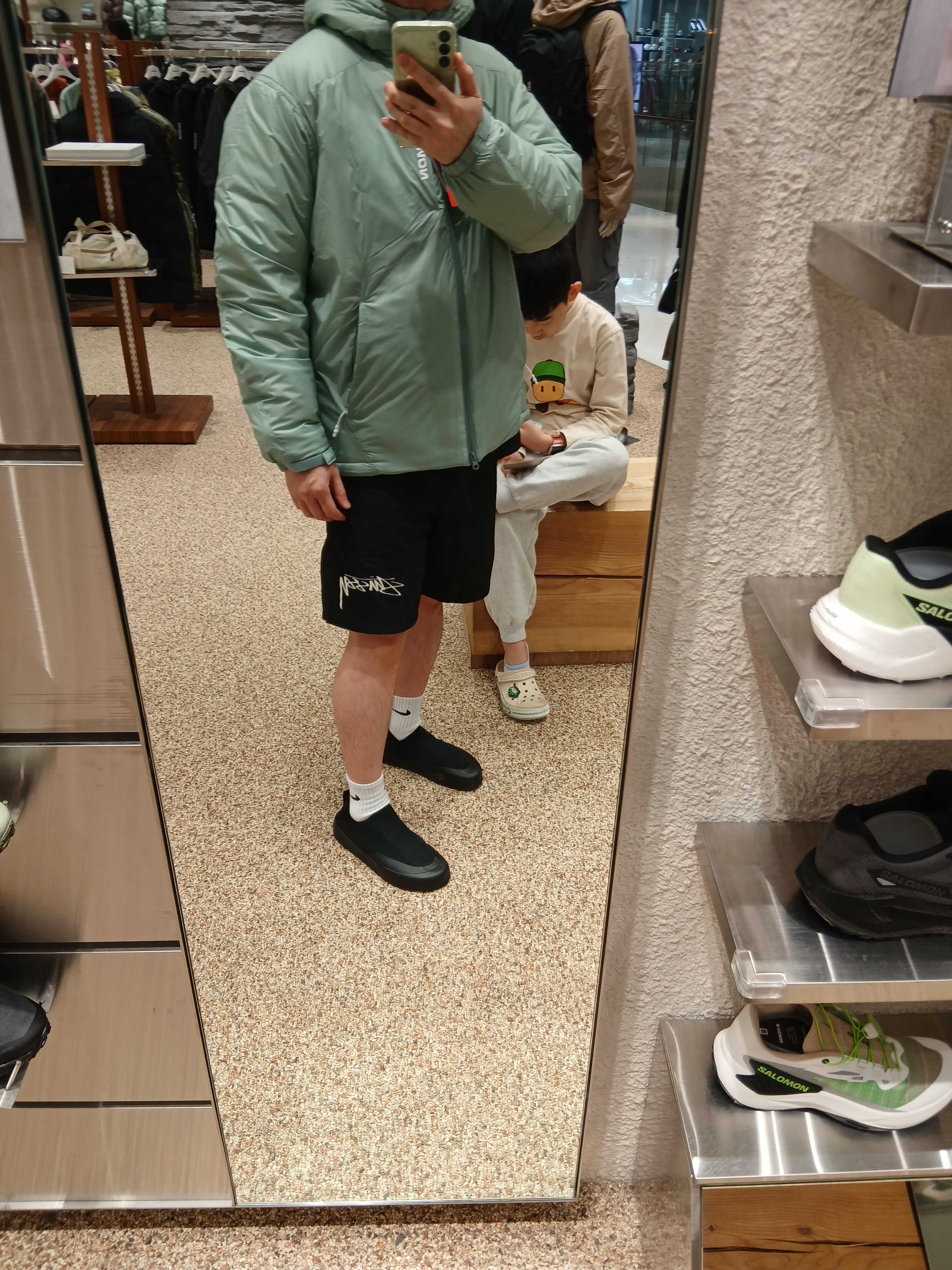 Nike ACG Trail Cap Black, Arc'teryx Kragg Black 착용 스타일 - 3
