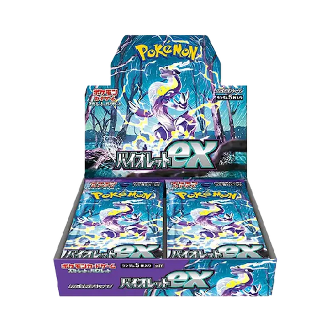 SV1VBOX Pokemon TCG Scarlet & Violet Expansion Pack Violet ex Box (Japanese Ver.)