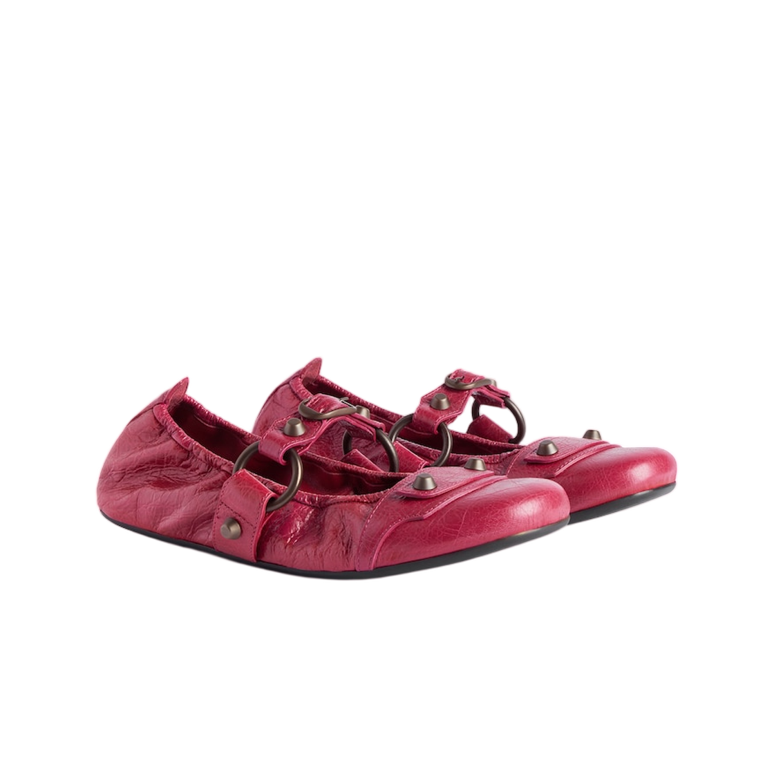 (W) 발렌시아가 시티 발레리나 프랑브아즈((W) Balenciaga City Ballerina Framboise) - 2