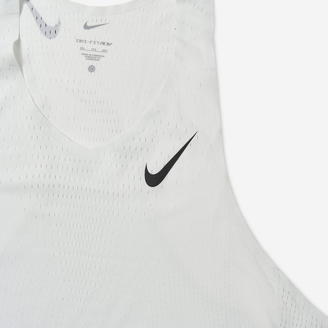 나이키 드라이핏 ADV 에어로스위프트 러닝 베스트 서밋 화이트 - US/EU(Nike Dri-Fit ADV Aeroswift Running Vest Summit White - US/EU) - 3