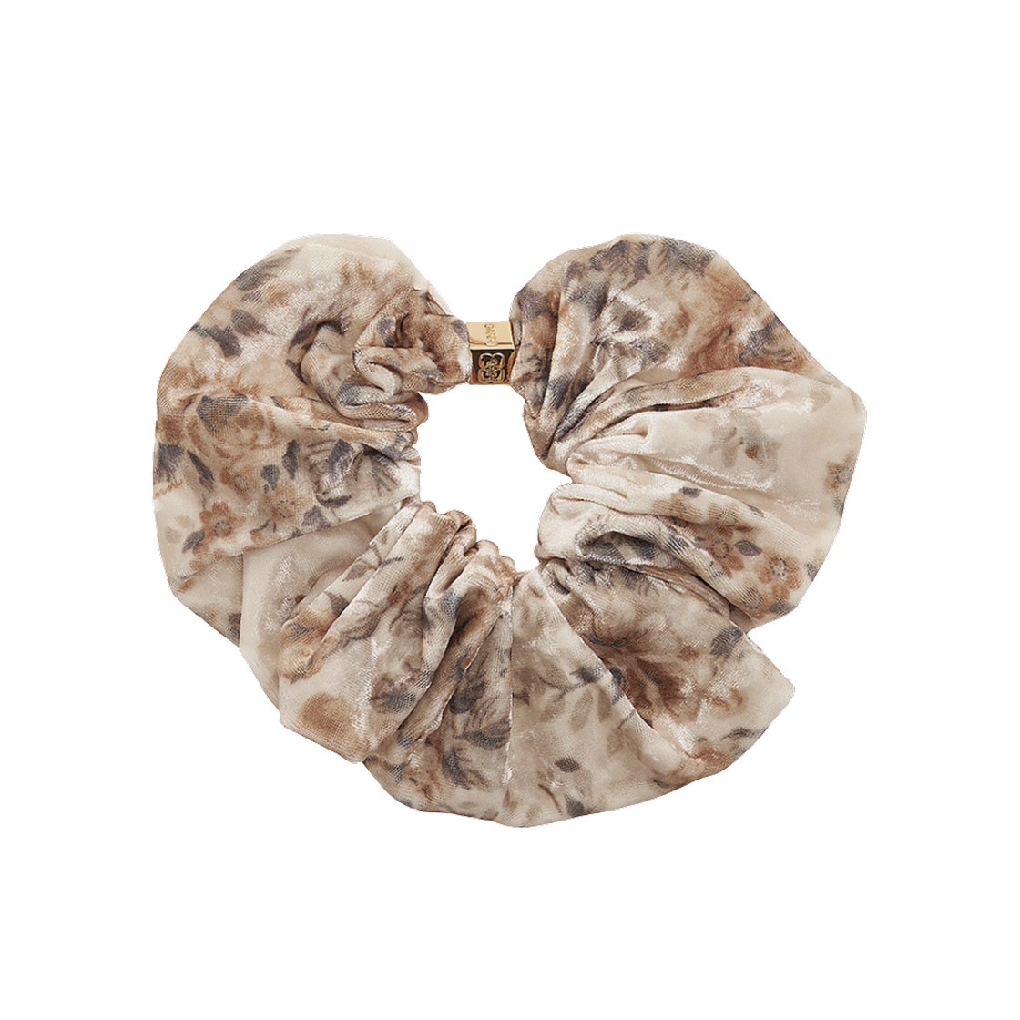 A6938-054 (W) Ganni Cream Scrunchie Cloud Cream